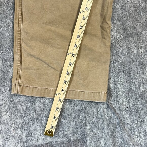 Polo Jeans Co Ralph Lauren Freighter Pants 34x32 Tan Cargo Utility Workwear USA - Picture 11 of 16
